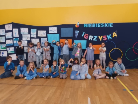 Niebieskie Igrzyska w naszej szkole.