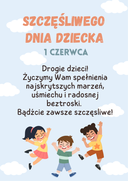 Wszystkiego najlepszego z okazji Dnia Dziecka