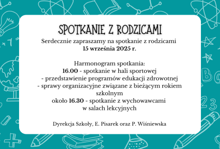 Spotkanie z rodzicami