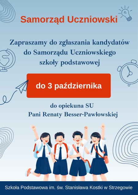 Zgłoszenia kandydatów do SU