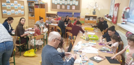 Warsztaty świąteczne w oddziale przedszkolnym