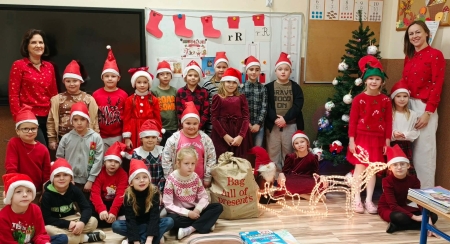 Mikołajki w klasie 1a