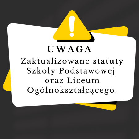 Zaktualizowane statuty
