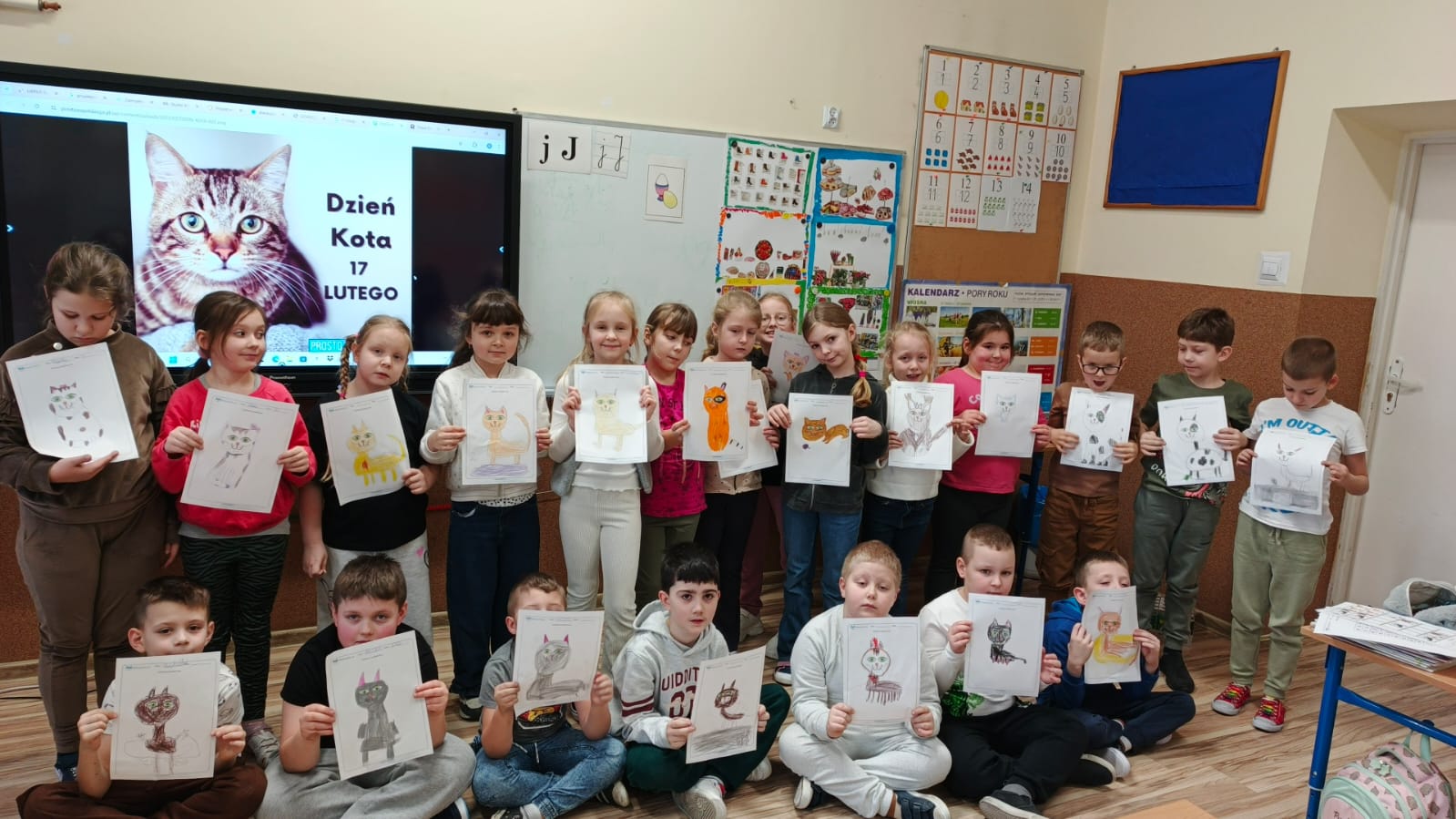 Miau, miau! Dzień Kota w klasach pierwszych ?