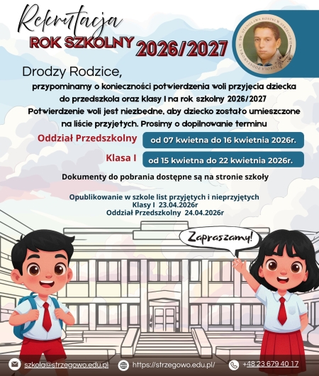 Potwierdzenie woli przyjęcia od oddziału przedszkolnego