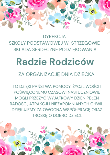 Podziękowanie