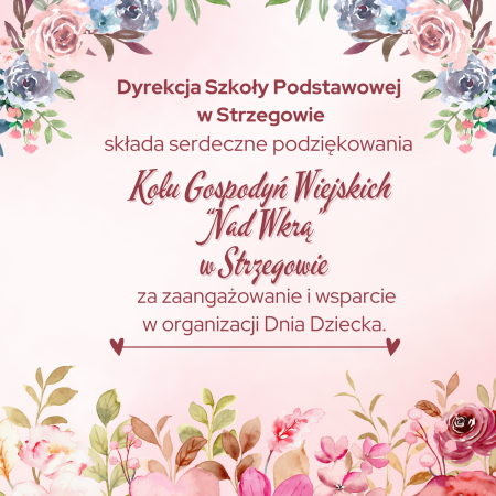Podziękowanie