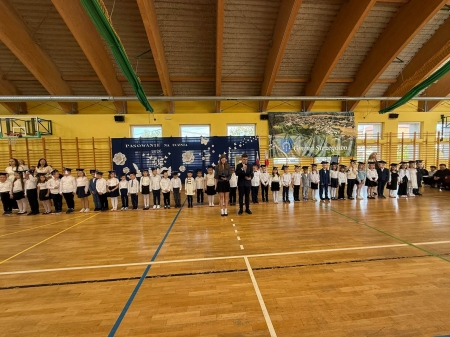 Dzień Patrona i ślubowanie klas pierwszych. 