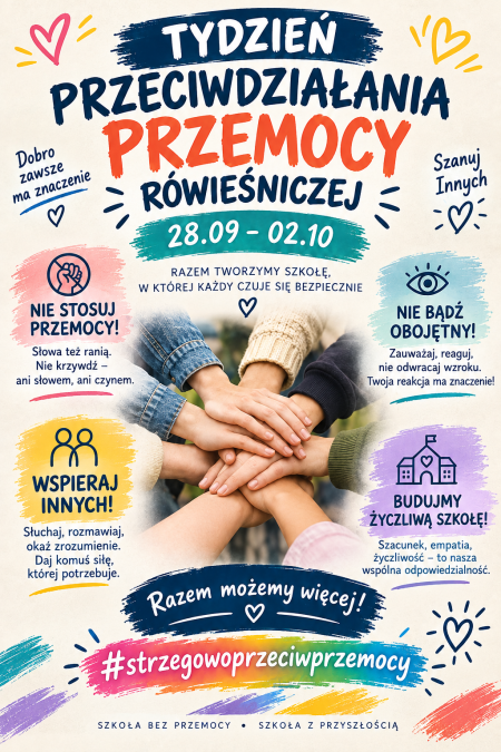 Tydzień przeciwdziałania przemocy rówieśniczej